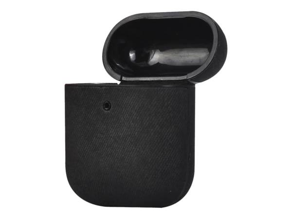 TERRATEC Air Box - Tasche für Kopfhöhrer - Polycarbonat - schwarzer Stoff - für Apple AirPods (1. Generation, 2. Generat