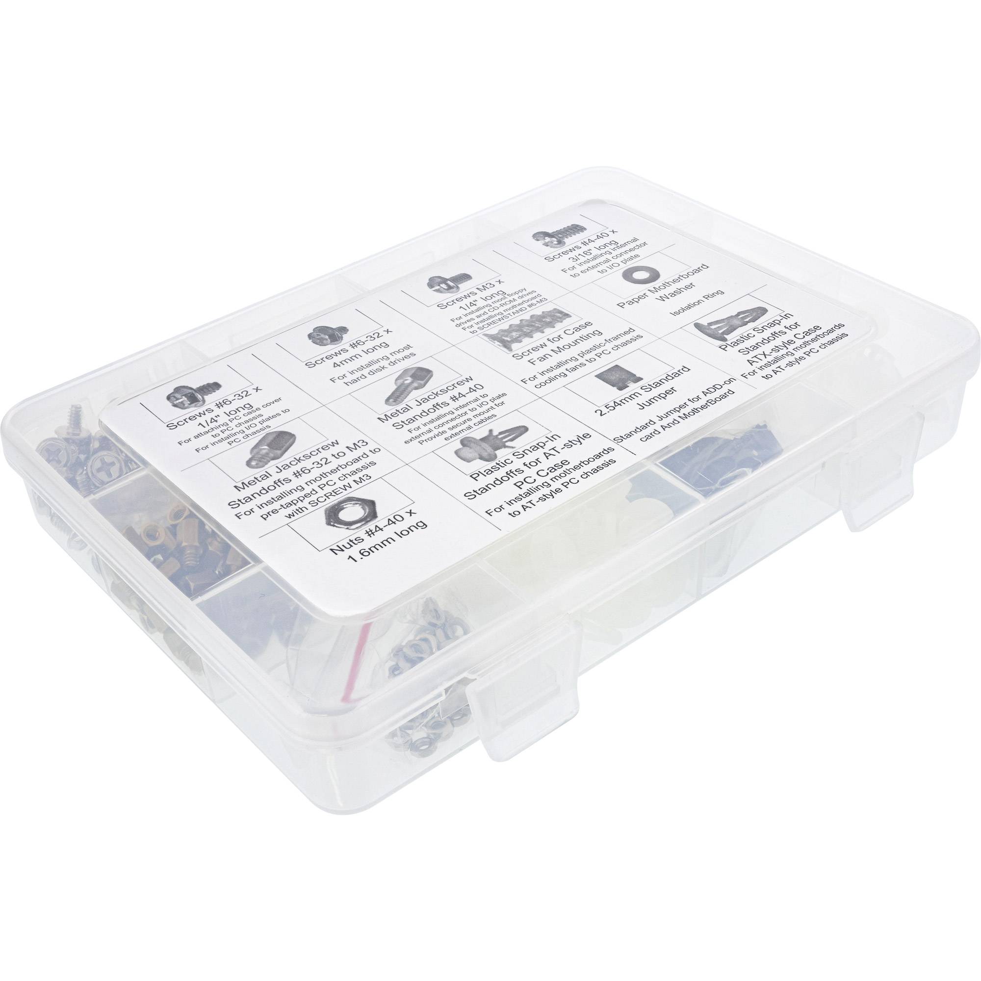 INLINE - PC-Schraubenset - 550-teilig (10x50 & 2x25 Stück)-6