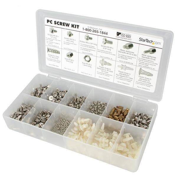 StarTech.com Gemischtes Deluxe PC-Schraubenset-7