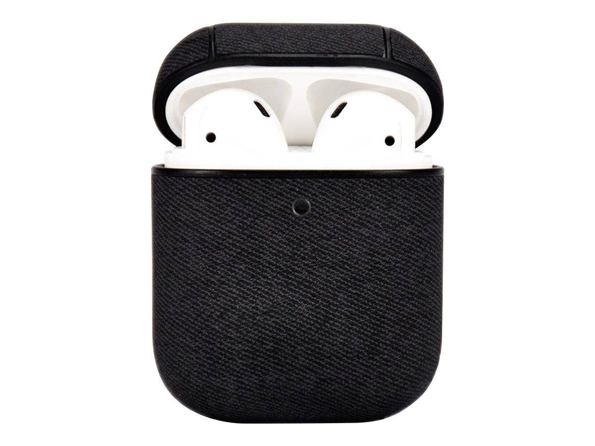 TERRATEC Air Box - Tasche für kabellose Ohrhörer - Polycarbonat - durchsichtig - für Apple AirPods (1. Generation, 2. Ge-0