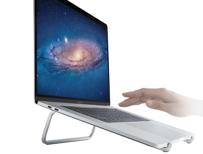 RAIN DESIGN mBar - Notebook-Ständer - Silber - Laptop Stand - Silver-1