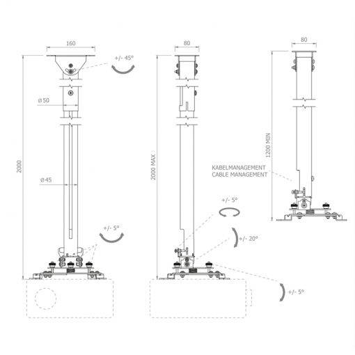 HAGOR - HA BDH 1200 - 2000 mm-4