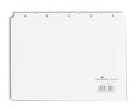 DURABLE - Trennelement - 25 (5 x 5) Teile - vorgedruckt: A-Z-4
