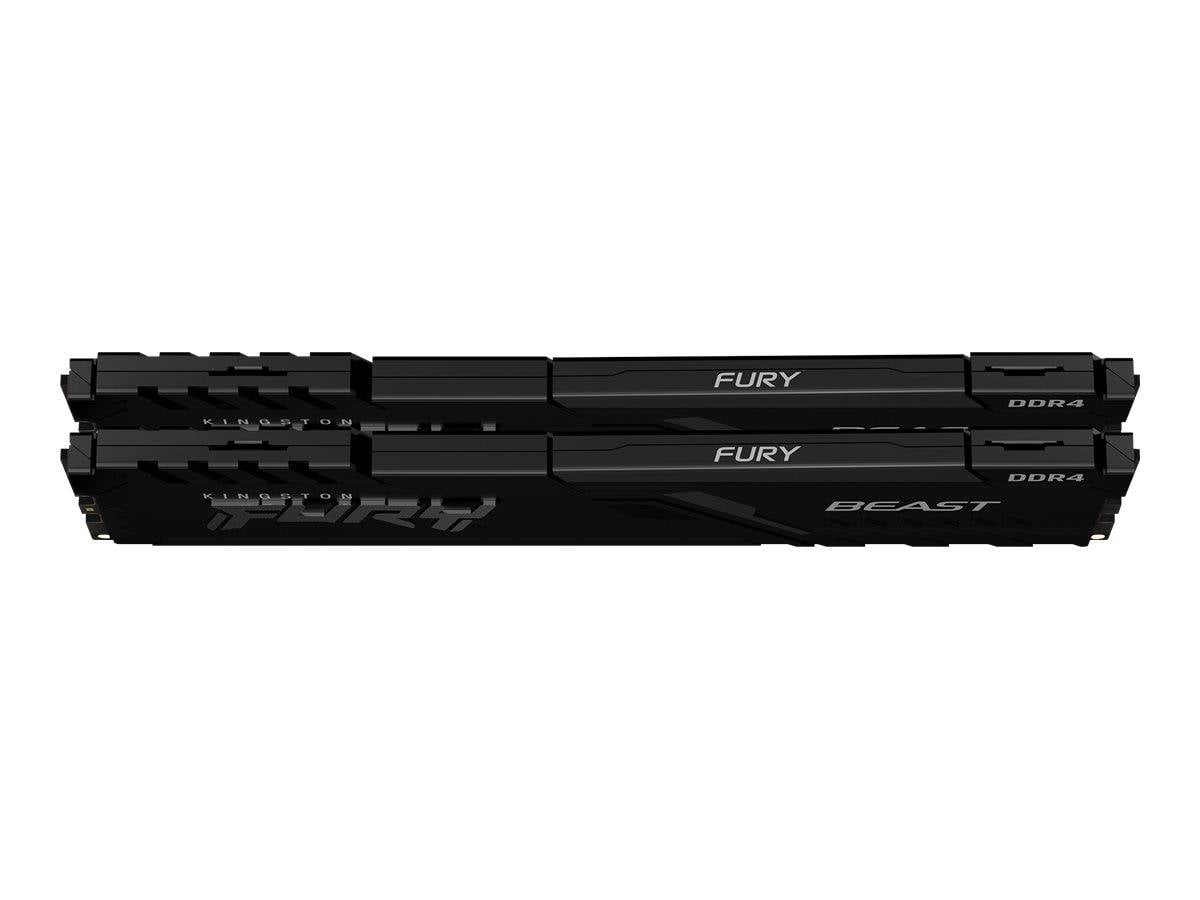 Kingston FURY Beast PC-Arbeitsspeicher Kit DDR4 16 GB 2 x 8 GB 3600 MHz 288pin DIMM CL17 KF436C17BBK2/16-2