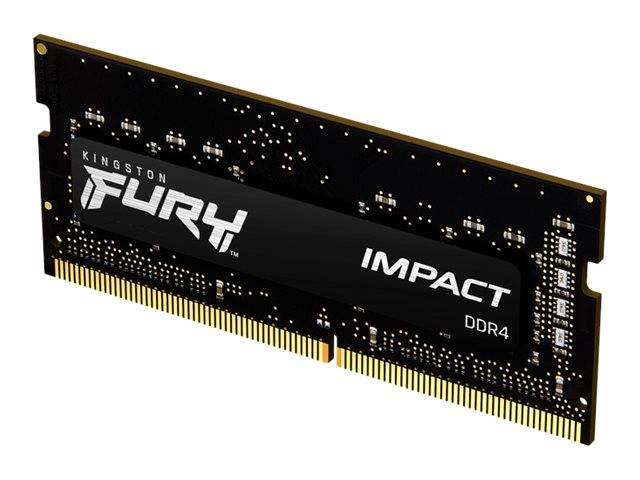 Kingston FURY Impact Laptop-Arbeitsspeicher Modul DDR4 8 GB 1 x 8 GB 3200 MHz 204pin SO-DIMM CL20 KF432S20IB/8-2
