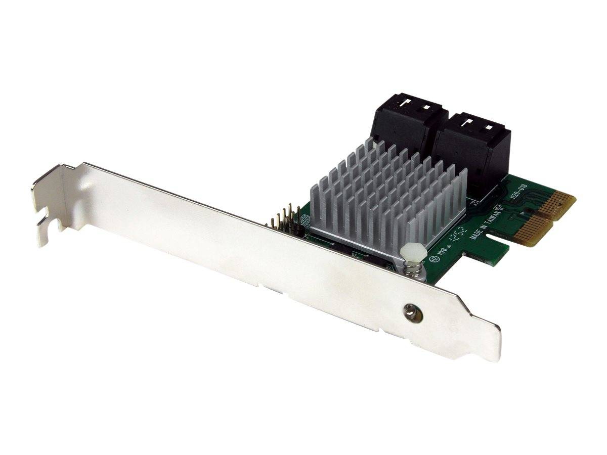 StarTech.com Startech 4 Port SATA III RAID Controller PCI Express Schnittstellenkarte - PCIe Serial-ATA Controller-0