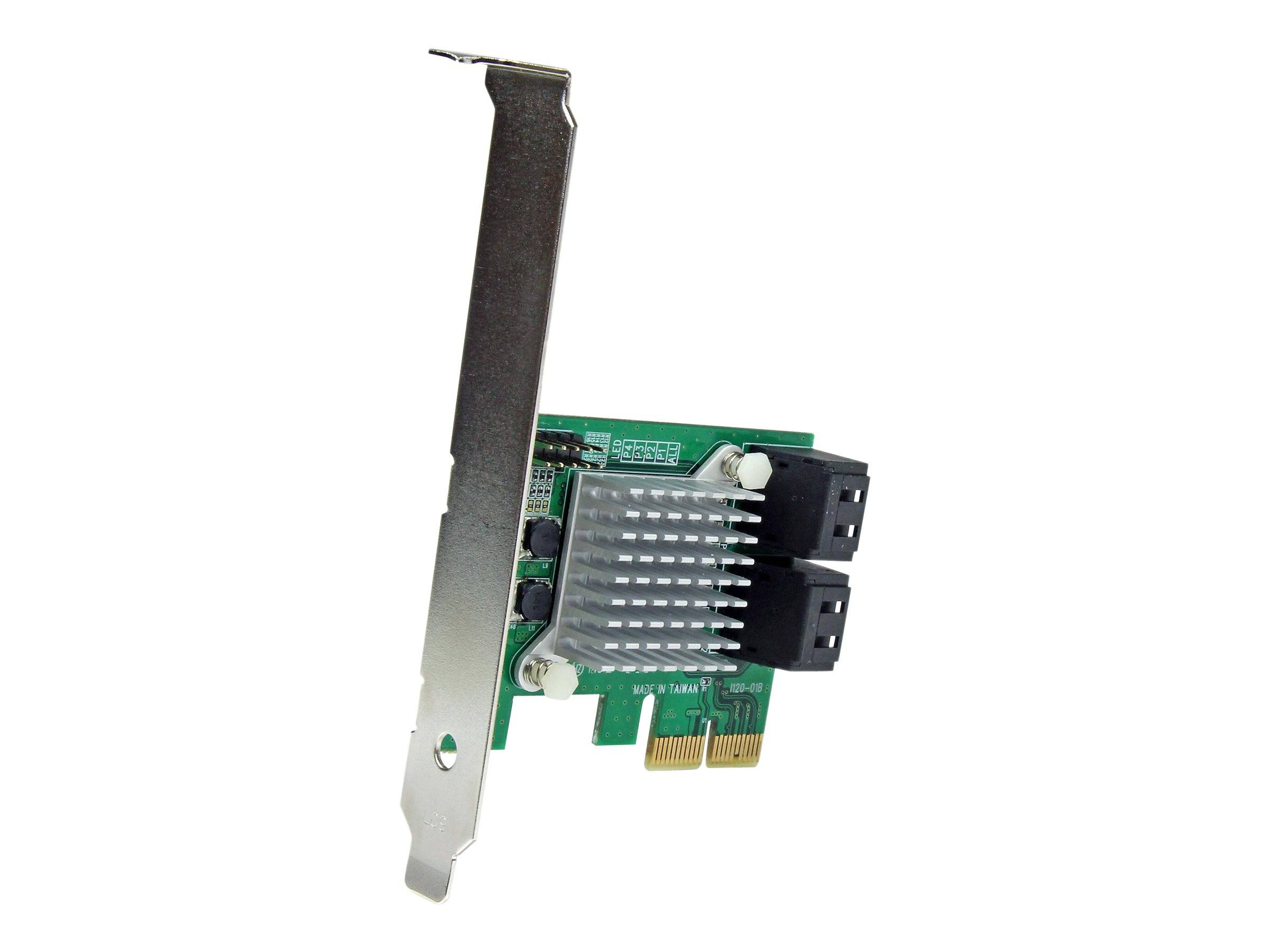 StarTech.com Startech 4 Port SATA III RAID Controller PCI Express Schnittstellenkarte - PCIe Serial-ATA Controller-8