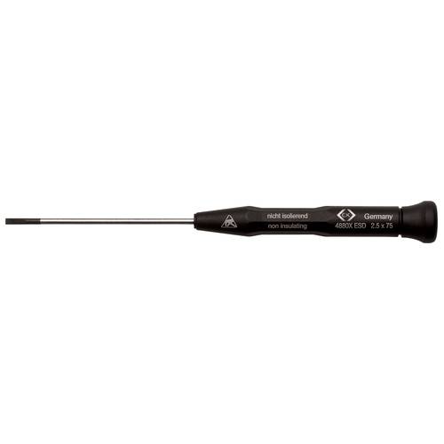C.K Xonic ESD Schlitz-Schraubendreher Klingenbreite: 4 mm Klingenlänge: 150 mm DIN EN 61340-2