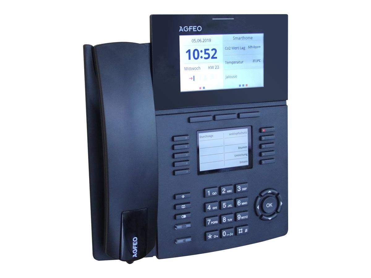 AGFEO ST 56 IP SENSORfon - VoIP-Telefon - Schwarz-0