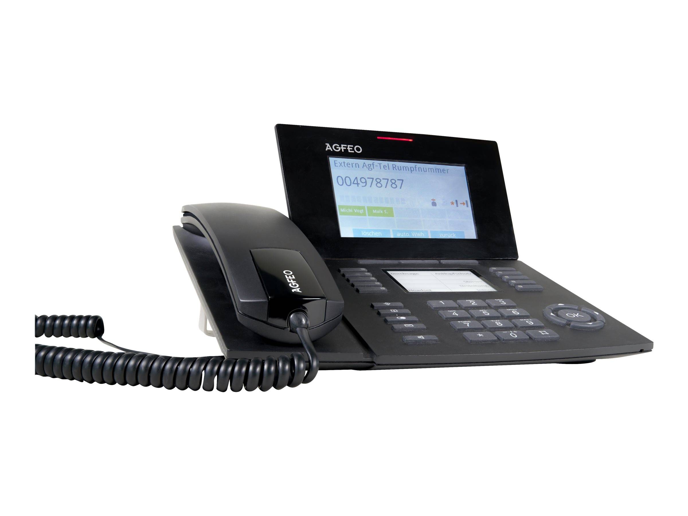 AGFEO ST 56 SENSORfon - Digitaltelefon - Schwarz-0