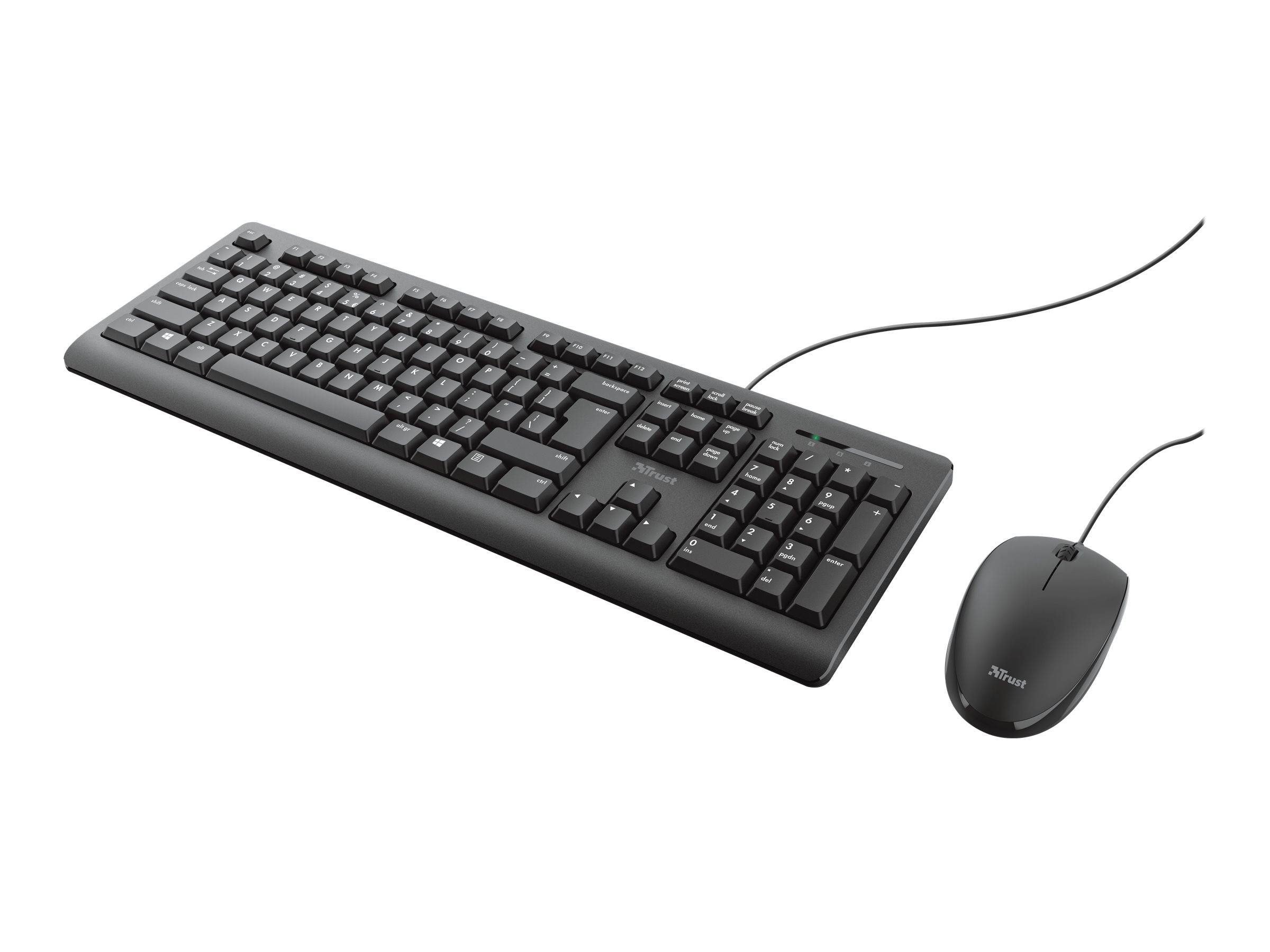 Trust Primo - Tastatur-und-Maus-Set - USB - QWERTZ-7