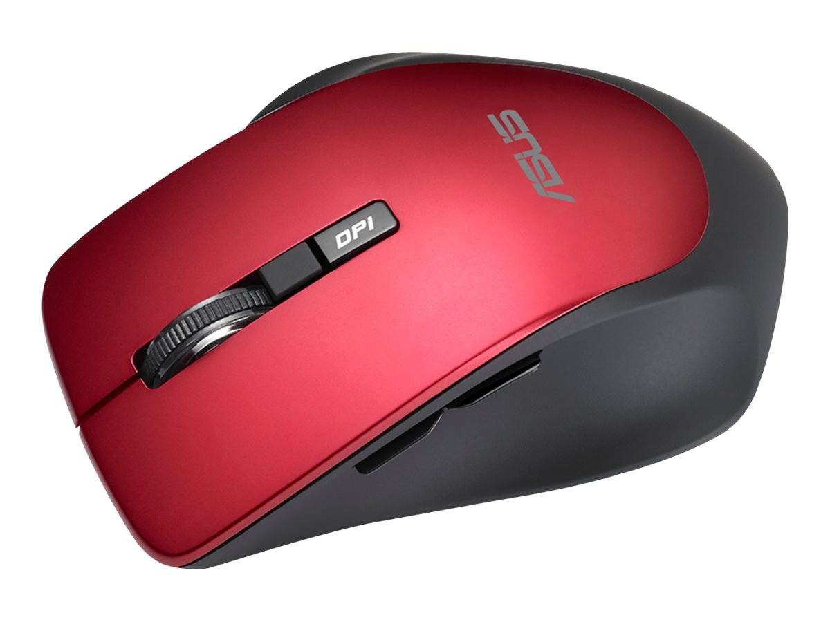 ASUS WT425 - Maus - Für Rechtshänder - optisch - 6 Tasten - kabellos - 2.4 GHz - kabelloser Empfänger (USB)-0