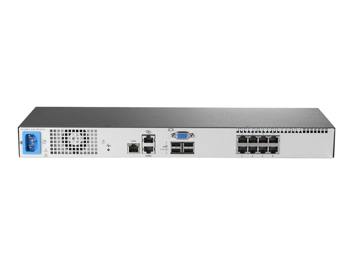 HPE KVM Console G3 Switch 0x1x8 - KVM-Switch-3