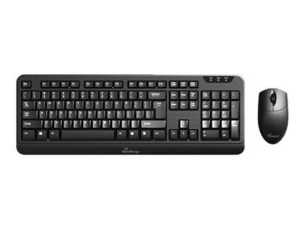 MEDIARANGE MROS108 - Tastatur-und-Maus-Set - USB - TL: Deutsch, QWERTZ