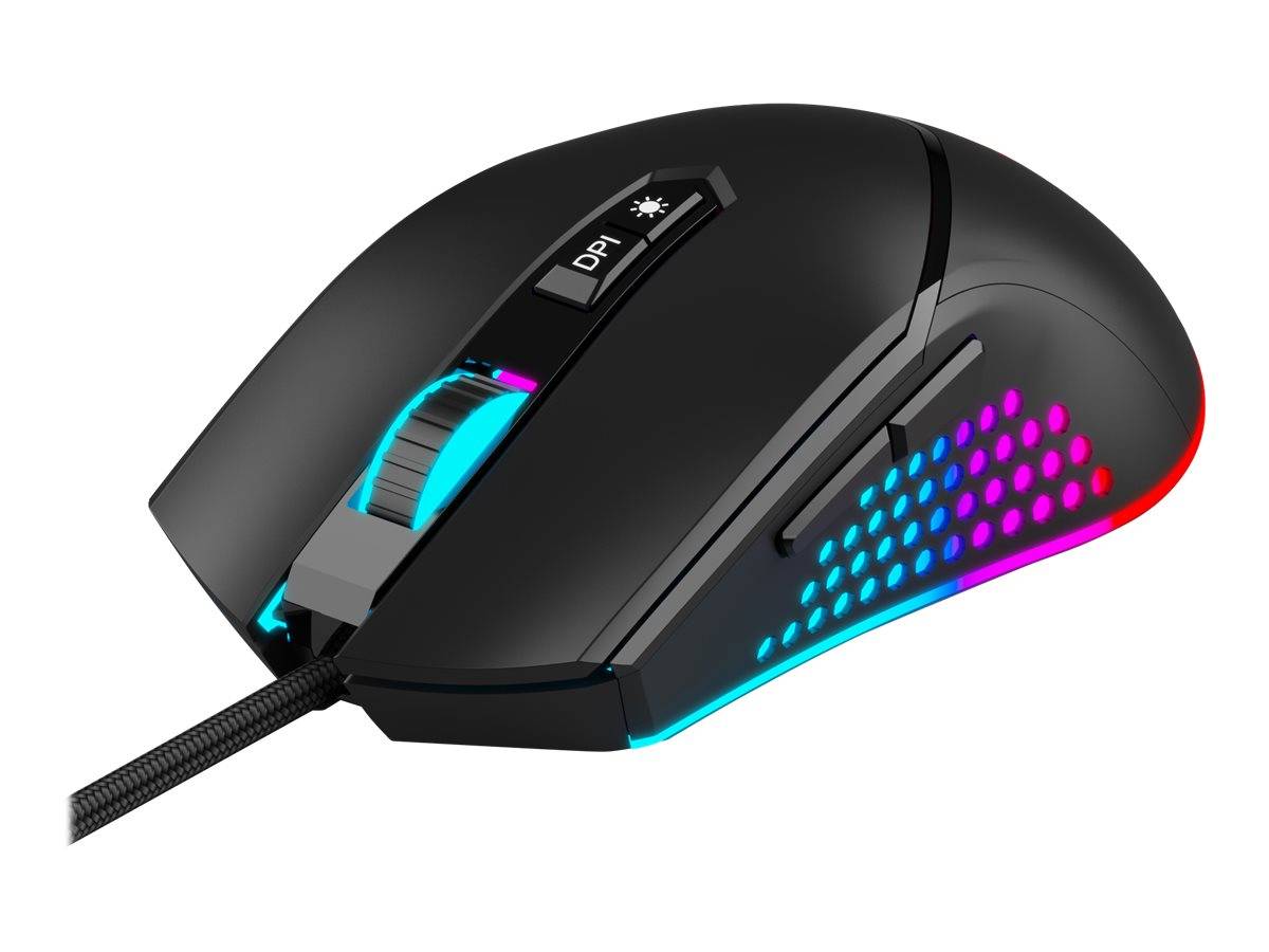 Sandberg Azazinator Mouse 6400 - Maus - 7 Tasten-0