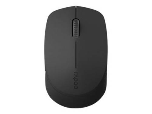Rapoo M100 - Maus - kabellos - 2.4 GHz, Bluetooth 4.0, Bluetooth 3.0