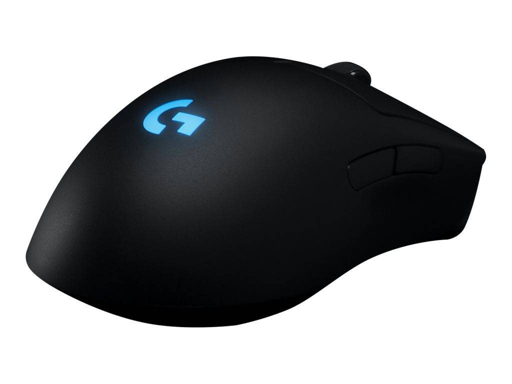 Logitech G Pro Gaming-Maus USB Optisch Schwarz 8 Tasten 16000 dpi Beleuchtet, Austauschbare Seitenteile, Abnehmbares Kab-8