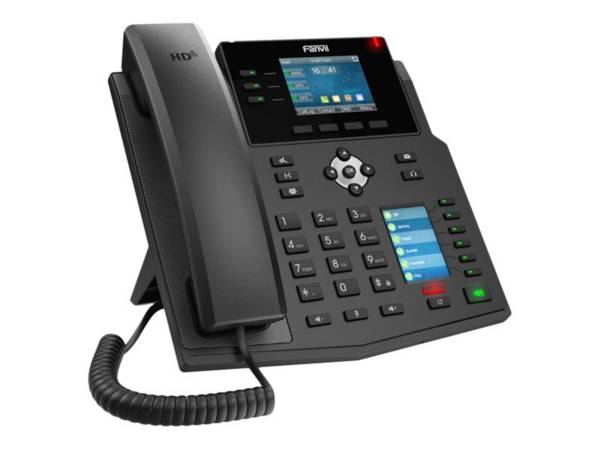 Fanvil X4U Enterprise IP Phone - VoIP-Telefon mit Rufnummernanzeige