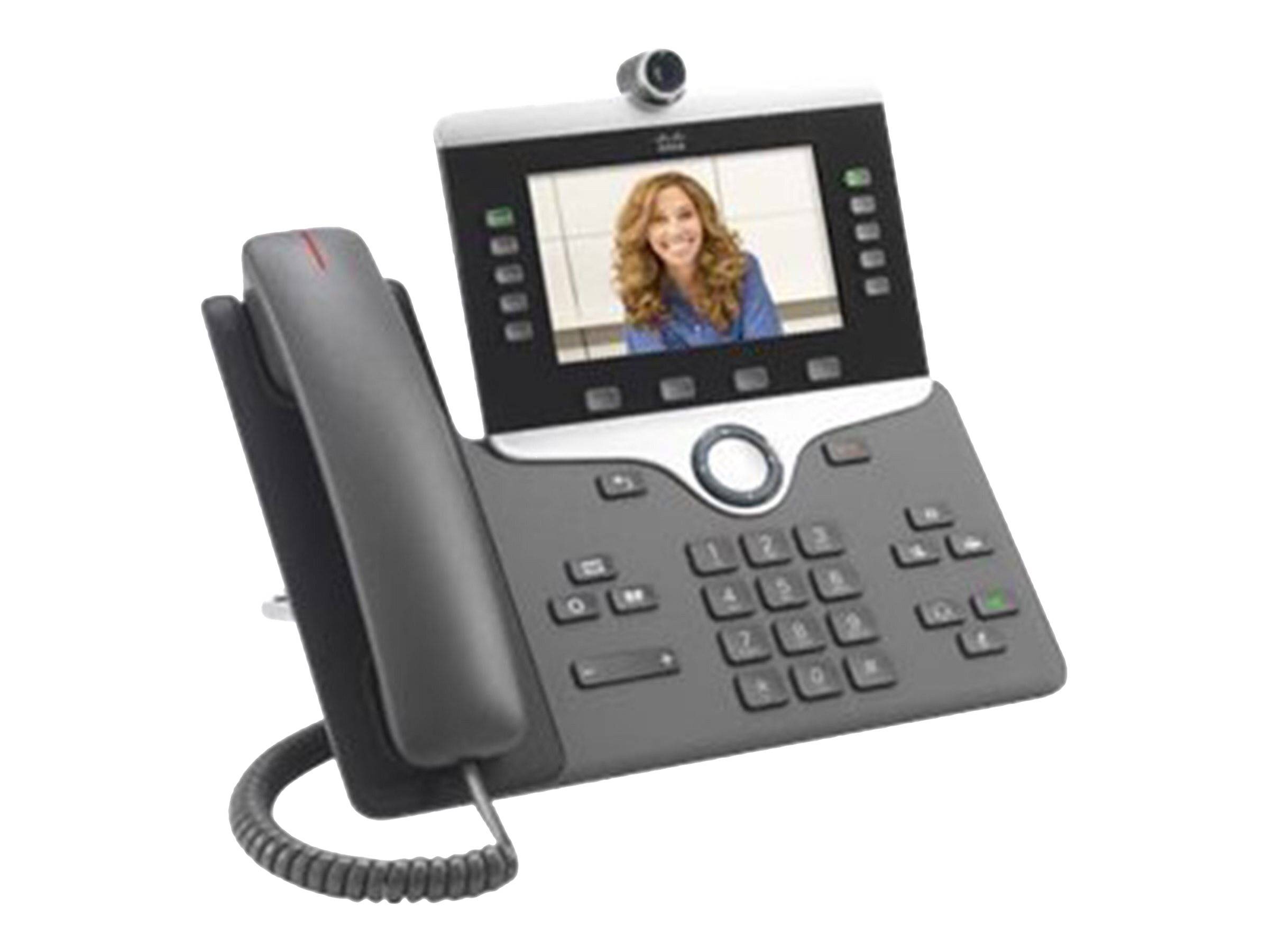 Cisco IP Phone 8845 - IP-Videotelefon - mit Digitalkamera, Bluetooth-Schnittstelle-0
