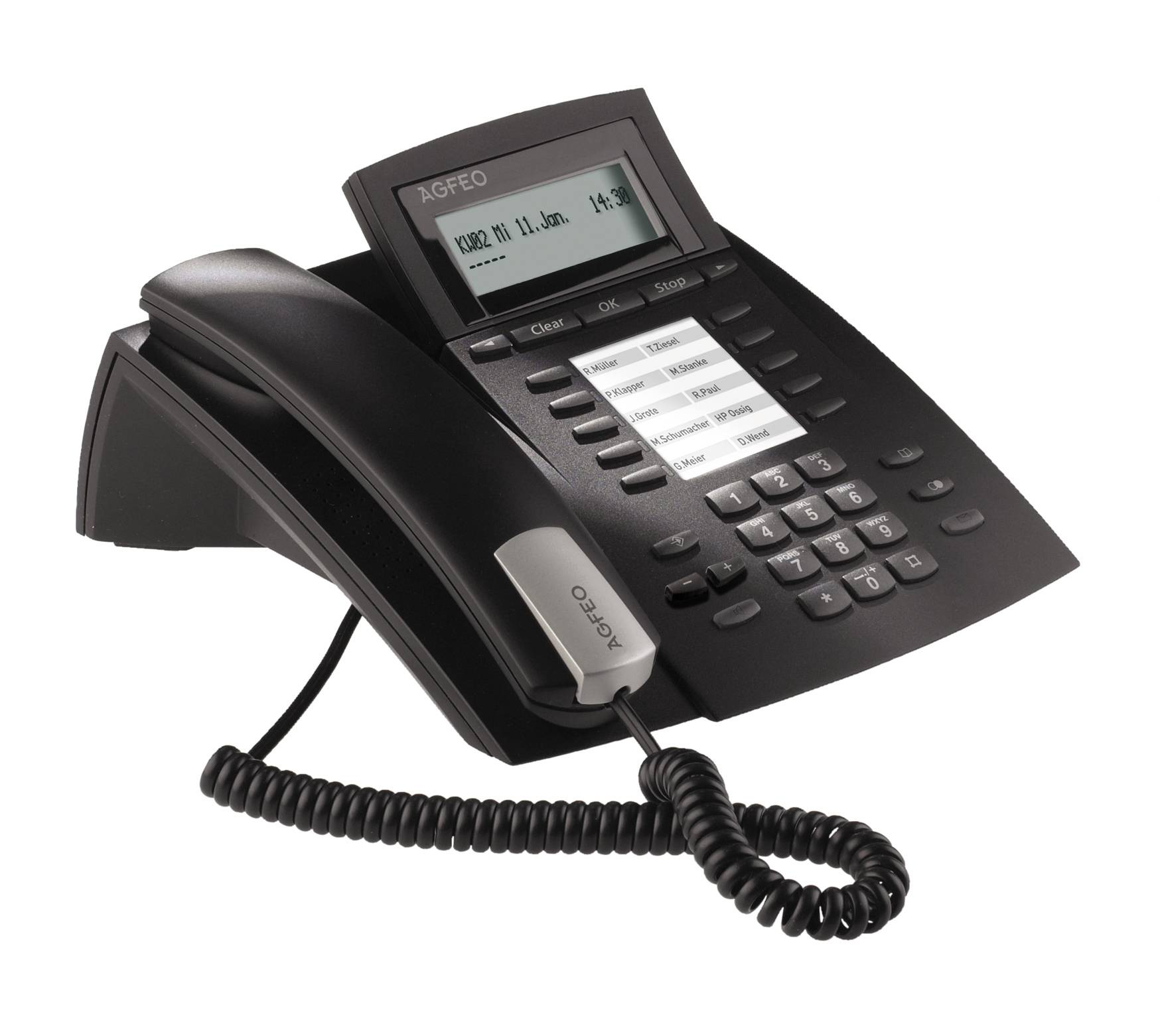 AGFEO ST 22 IP - VoIP-Telefon - Schwarz-4