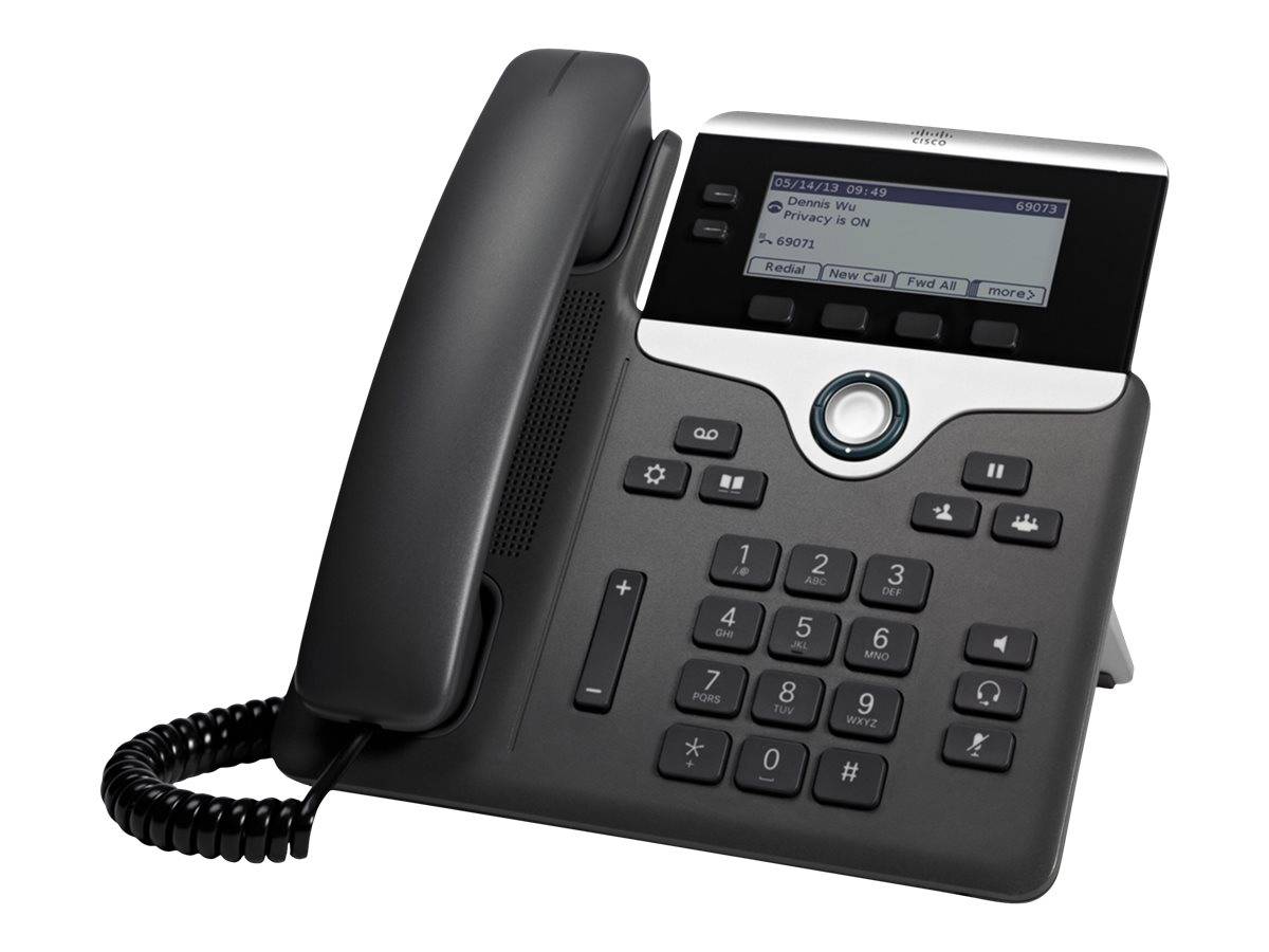 Cisco IP Phone 7821 - VoIP-Telefon - SIP, SRTP-4