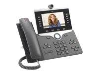 Cisco IP Phone 8865 - IP-Videotelefon - mit Digitalkamera, Bluetooth-Schnittstelle - IEEE 802.11a/b/g/n/ac (Wi-Fi)-5