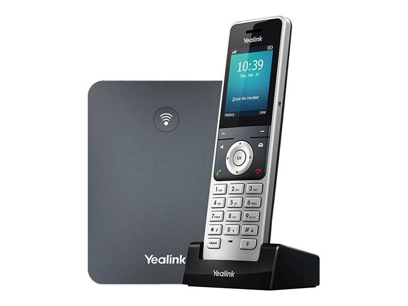 Yealink W76P - Schnurloses Telefon / VoIP-Telefon mit Rufnummernanzeige-0