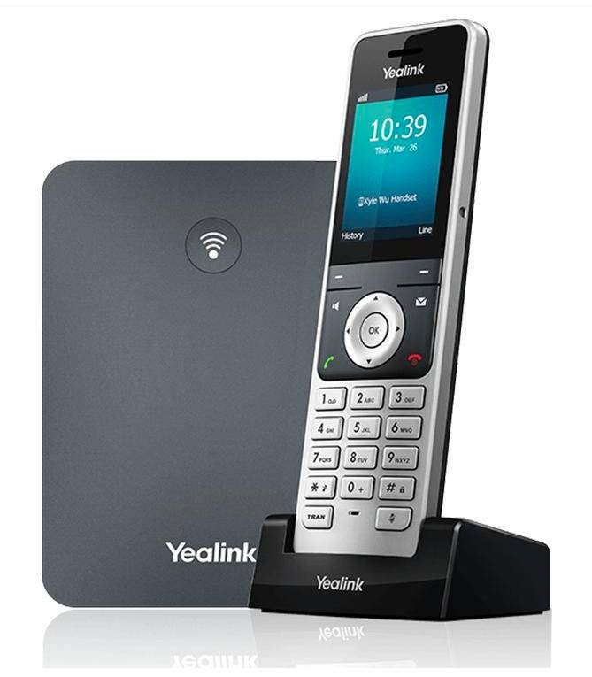 Yealink W76P - Schnurloses Telefon / VoIP-Telefon mit Rufnummernanzeige-2