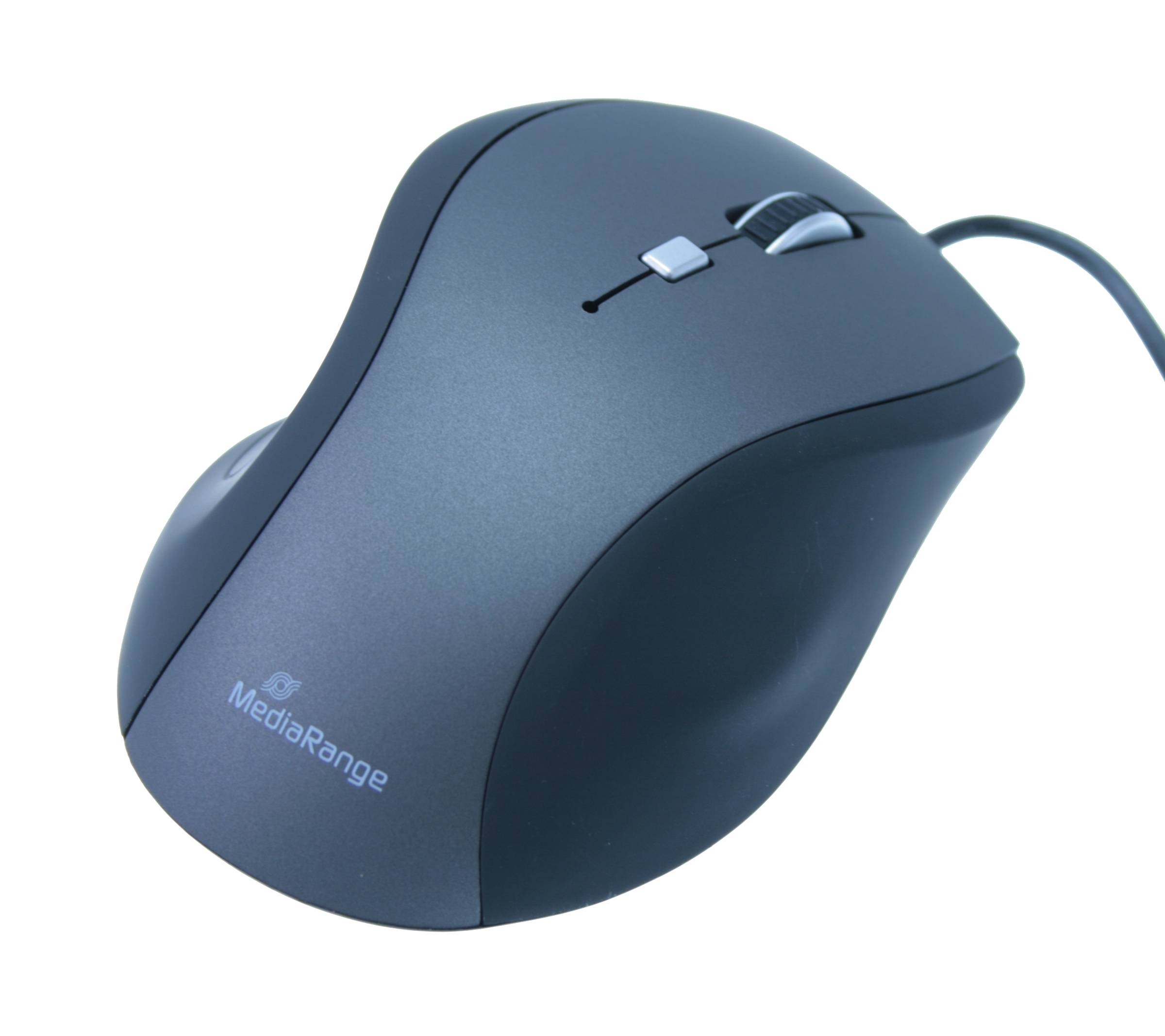 MediaRange - Maus - optisch - 5 Tasten - kabelgebunden-5