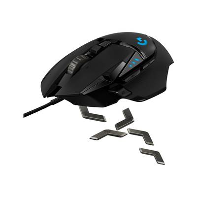 volle Punktzahl Logitech Gaming Mouse G502 (Hero) - Empfä kaufen kabelloser 11 - Tasten optisch - - kabellos, LIGHTSPEED - kabelgebunden - Maus