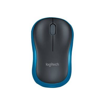 Logitech M185 Maus Funk Optisch Blau 3 Tasten 1000 dpi-4