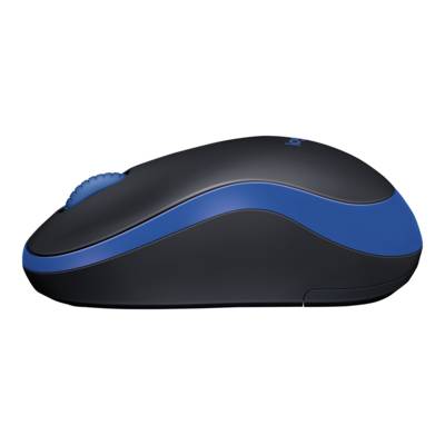 Logitech M185 Maus Funk Optisch Blau 3 Tasten 1000 dpi-6