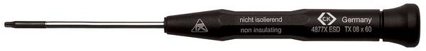 C.K  ESD Sechsrund-Schraubendreher Größe (Schraubendreher) T 7 Klingenlänge: 50 mm DIN EN 61340-2 1 St.