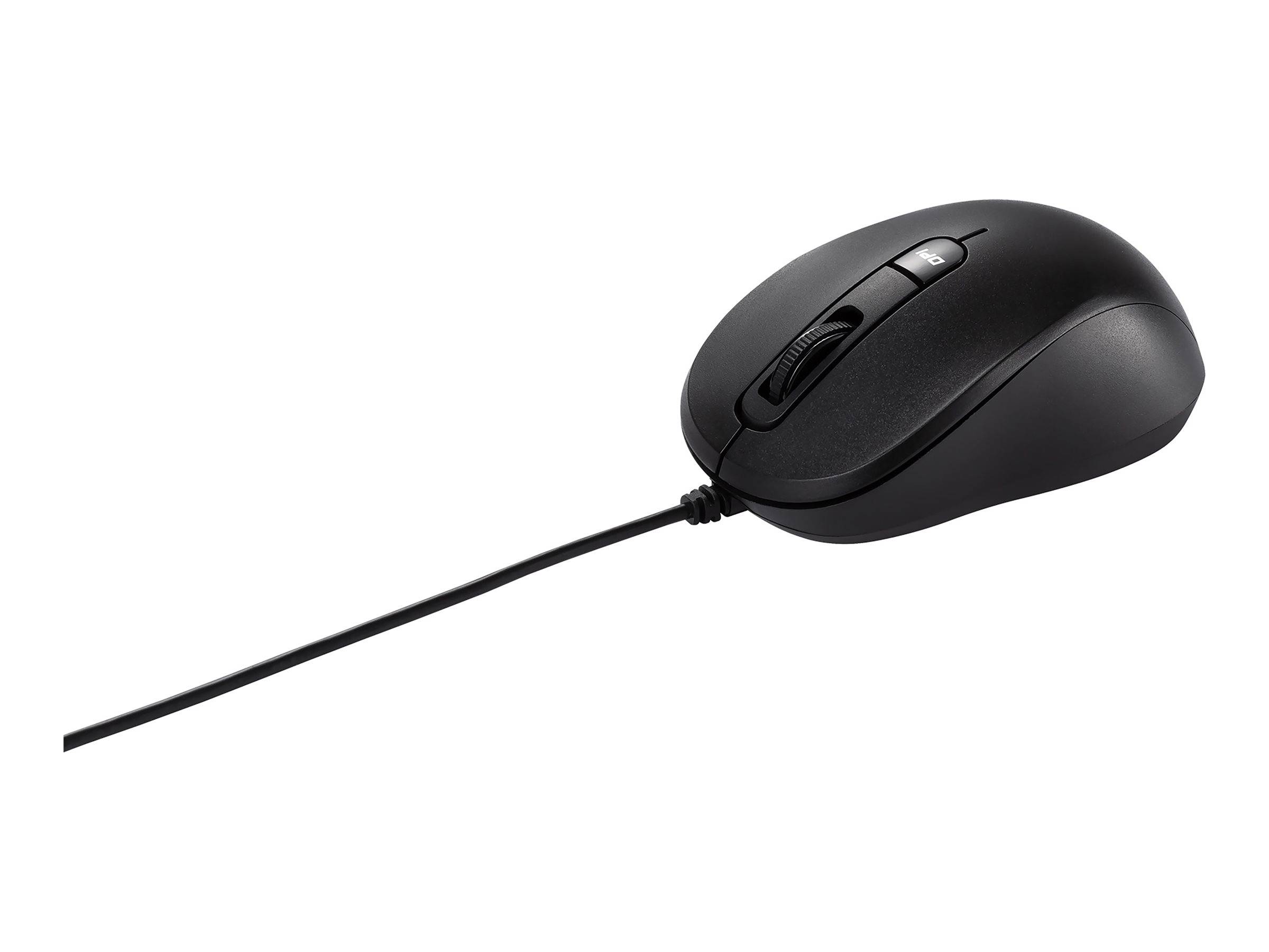 ASUS MU101C Blue Ray Silent - Maus - rechts- und linkshändig-0