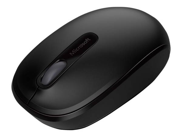 Microsoft Wireless Mobile Mouse 1850 - Maus - rechts- und linkshändig - optisch - 3 Tasten - kabellos - 2.4 GHz - kabell