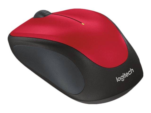 Logitech M235 - 2nd Generation - Maus - rechts- und linkshändig - optisch - kabellos - 2.4 GHz - kabelloser Empfänger (U-0