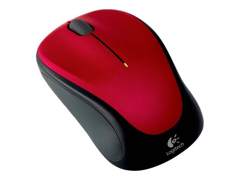 Logitech M235 - 2nd Generation - Maus - rechts- und linkshändig - optisch - kabellos - 2.4 GHz - kabelloser Empfänger (U-5