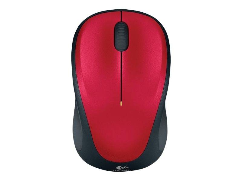 Logitech M235 - 2nd Generation - Maus - rechts- und linkshändig - optisch - kabellos - 2.4 GHz - kabelloser Empfänger (U-6