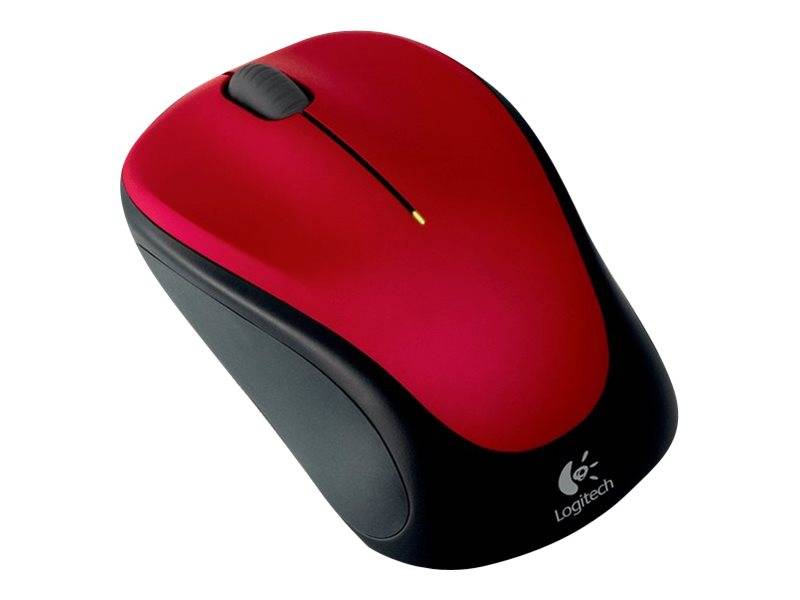 Logitech M235 - 2nd Generation - Maus - rechts- und linkshändig - optisch - kabellos - 2.4 GHz - kabelloser Empfänger (U-8
