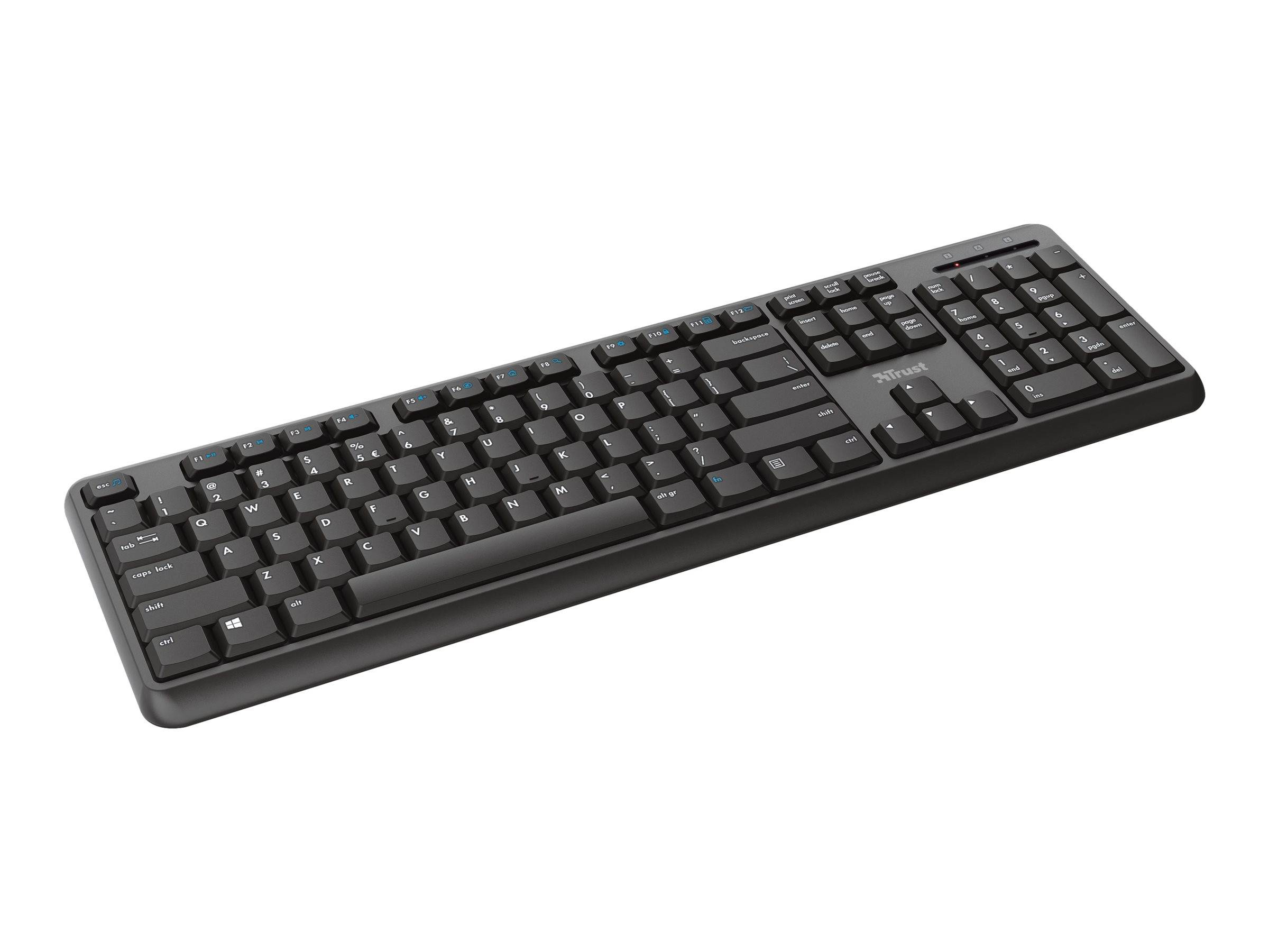Trust TK-350 - Tastatur - kabellos - 2.4 GHz-2