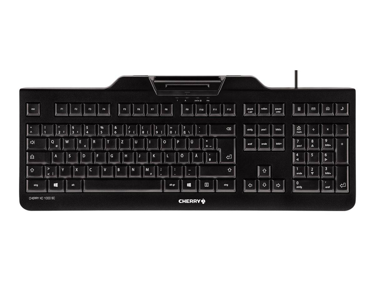 CHERRY KC 1000 SC - Tastatur - USB - Schweiz-0