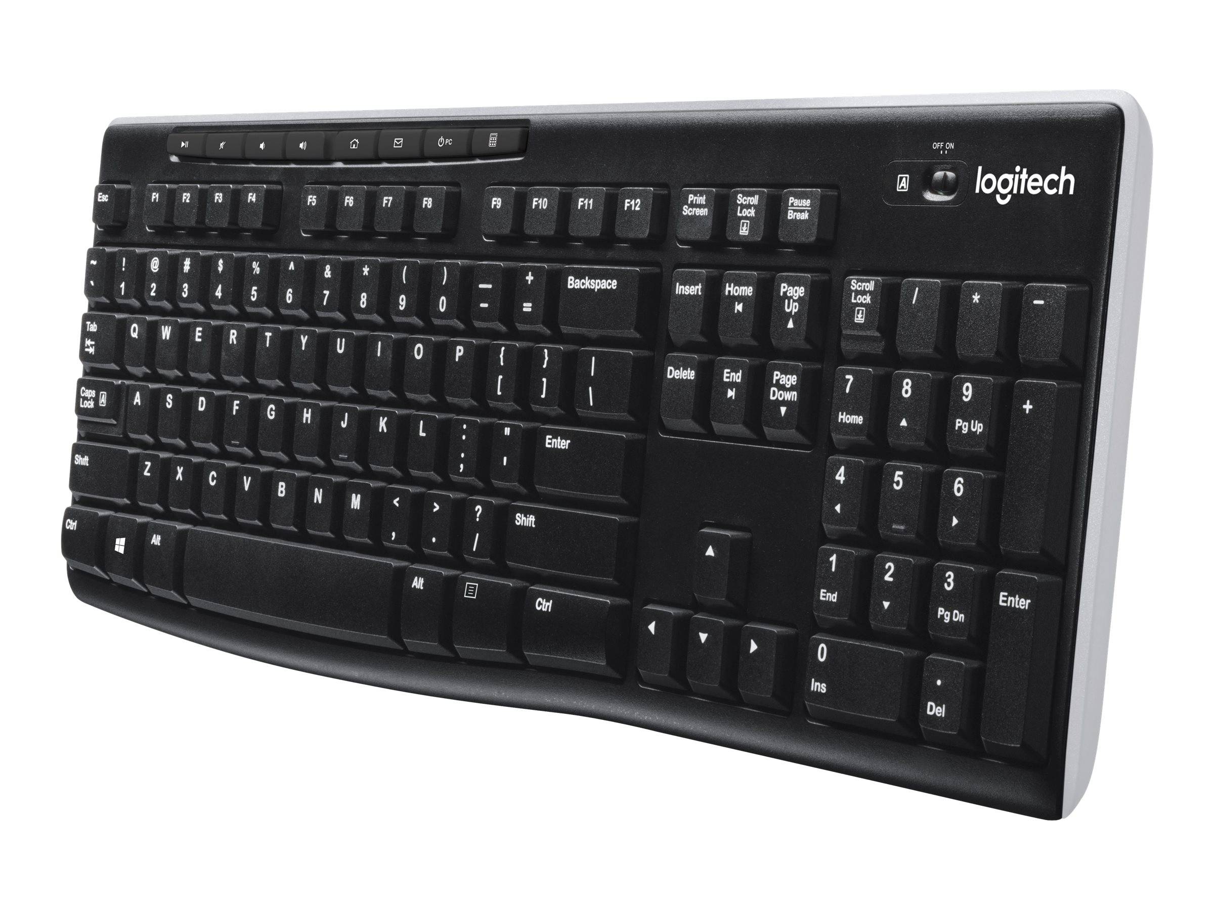 Logitech Wireless Keyboard K270 - Tastatur - kabellos-0