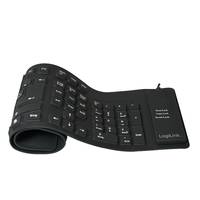 LogiLink Flexible Waterproof - Tastatur - PS/2, USB-6