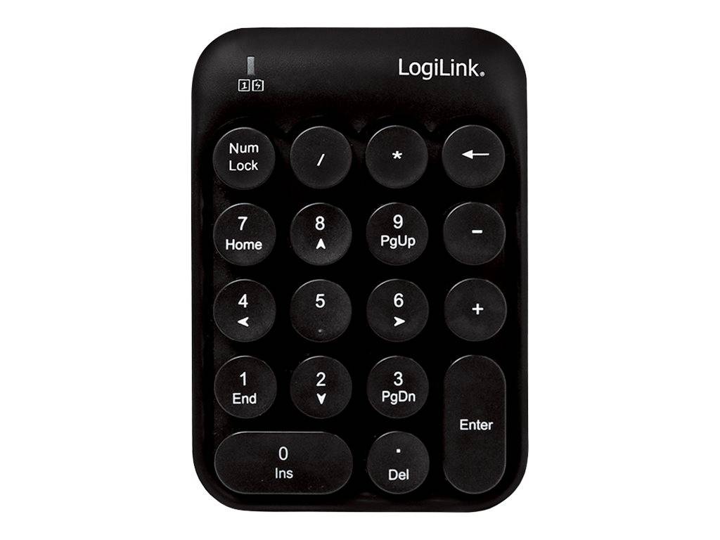 LogiLink - Tastatur - mit Touchpad - kabellos-5
