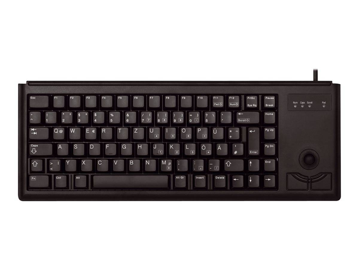 CHERRY Compact-Keyboard G84-4400 - Tastatur - PS/2-0