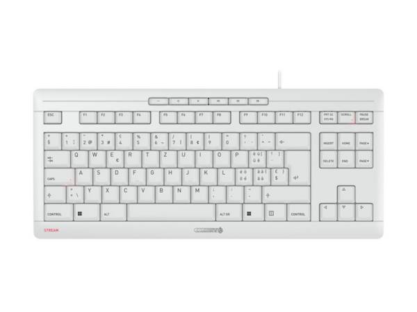 CHERRY STREAM KEYBOARD TKL - Tastatur - USB - Schweiz