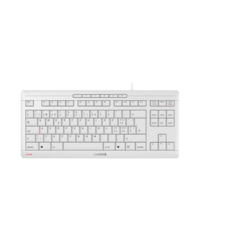 CHERRY STREAM KEYBOARD TKL - Tastatur - USB - Schweiz-2