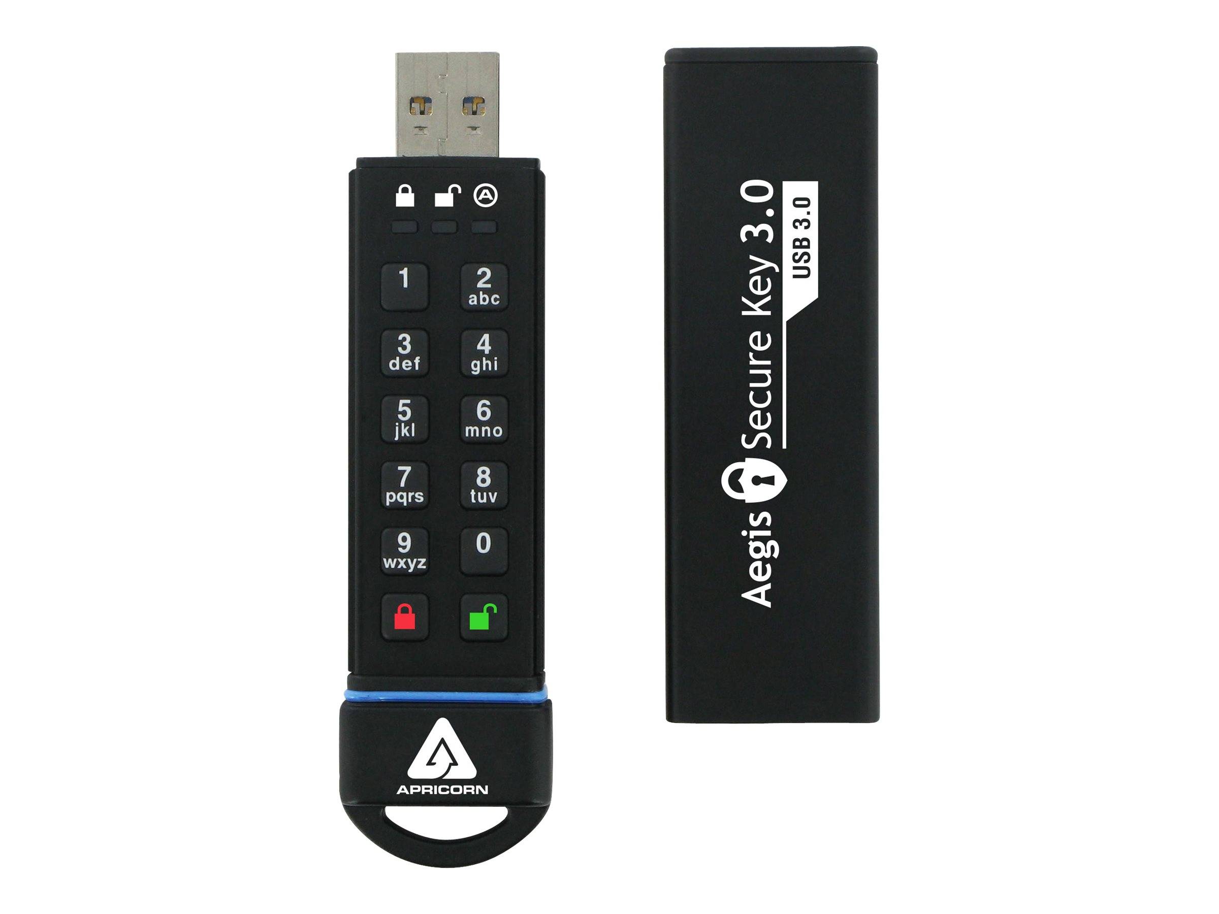 Apricorn Aegis Secure Key 3.0 - USB-Flash-Laufwerk-0