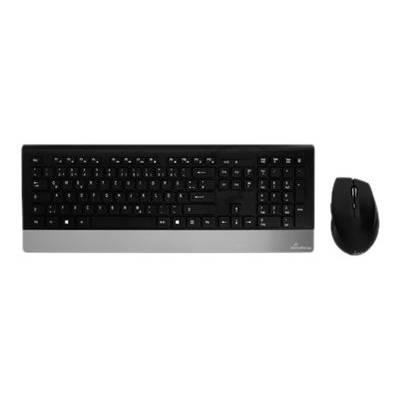 MEDIARANGE MROS105 - Tastatur-und-Maus-Set - kabellos - TL: Deutsch, QWERTZ-0