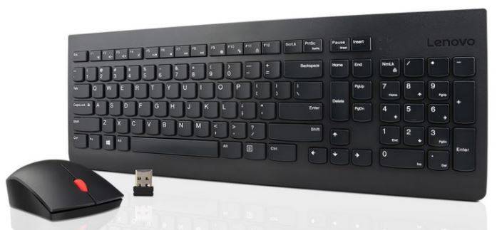 Lenovo Essential USB Tastatur, Maus-Set Deutsch, QWERTZ Schwarz-5